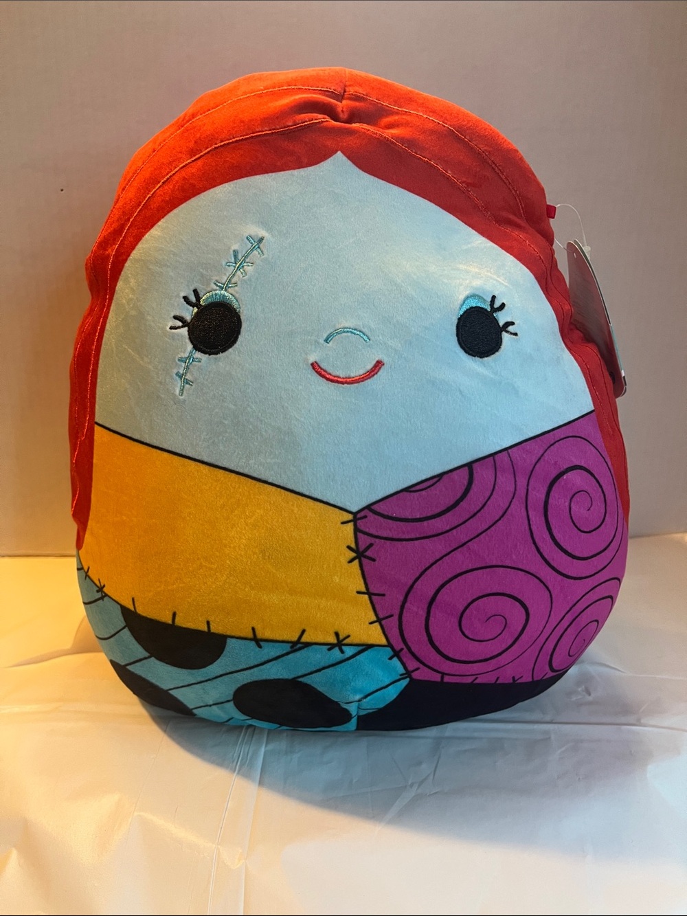 Squishmallows NBC Sally Patchwork Plush 12 inch NWT